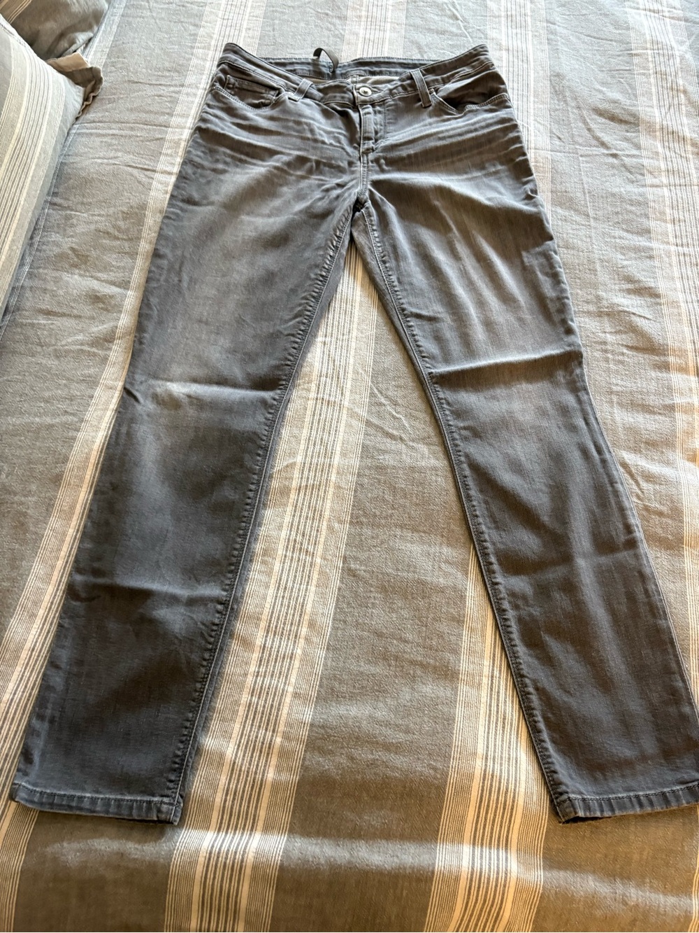 Joe's Jeans Gray Slim Straight Denim